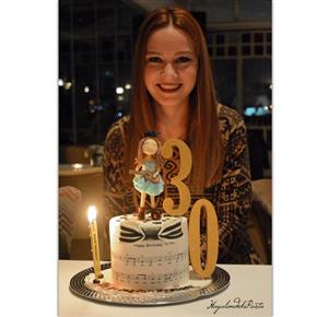 30 yaş pastası