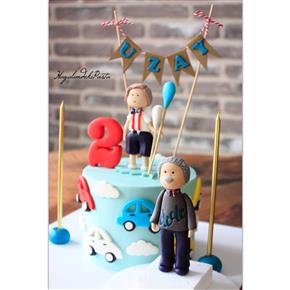 Arabalı pasta, dede torun pasta