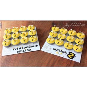 Arı kurabiye, bee cookies, arı cupcake, bee cupcakes