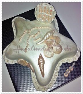 deniz yıldızı pasta