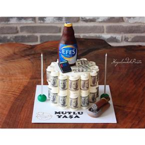 Dollar cake, cigar cake