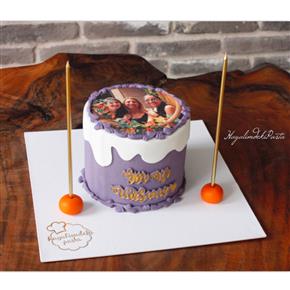 Foto baskılı pasta