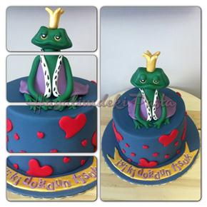 frog cake