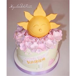 #hayalimdekipasta #deniziskender ? #sunshine #sunshinecake #suncake #güneşpasta #fondant #sugarart #