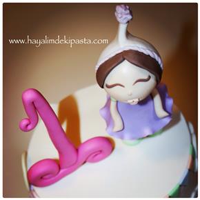 #hayalimdekipasta #deniziskender #ballooncake #babygirlcake #birthdaycake #ballooncaketopper #cute #colorful #caketoppers #love #pink #cemre1yasinda