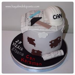 #hayalimdekipasta #deniziskender #baretpasta #engineeringcake #fondant #sugarart #butikpasta