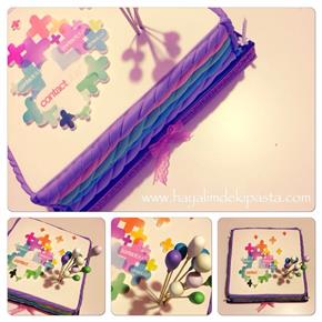 #hayalimdekipasta #deniziskender #contactplus10 yaşında #fondant #sugarart #colorfulcake #anniversar