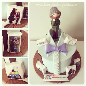#hayalimdekipasta #deniziskender #customcake #hediyemucidi #fondant #sugarart #kişiyeözelhediye