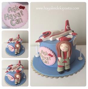 #hayalimdekipasta #deniziskender #fondant #sugarart #türkyıldızları #turkyildizlari #turkyildizlarip