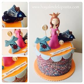 #hayalimdekipasta #deniziskender #mosaiccake #seramikcake #ceramiccake #mozaikpasta #50yaşpastası #5