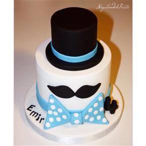 #hayalimdekipasta #emir4yaşında #bonnyevents #deniziskender #fondant #sugarart #papyonpasta #bıyıkpa