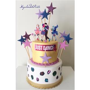 #justdance #justdance4 #justdancecake #hayalimdekipasta #deniziskender #birthdaygirl #birthdaycake #