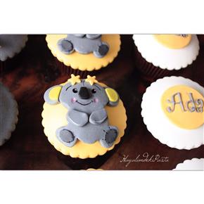 Koala cupcake