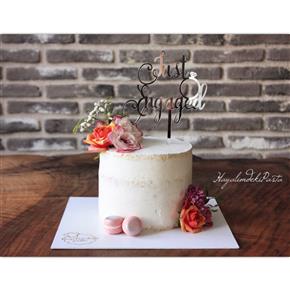 Naked cake, engagement cake, wedding cake, nişan pastası
