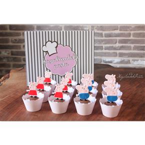 Peppa pig cupcakes