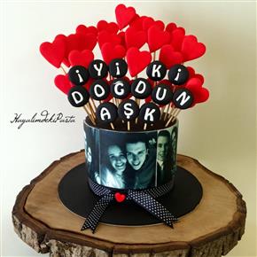 sevgililer günü pastası