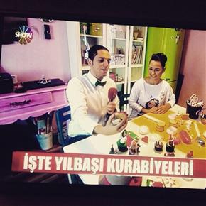 Show tv ana haber, hayalimdeki pasta, yılbaşı kurabiyeleri, kurabiye tarifi, salvo kohen,