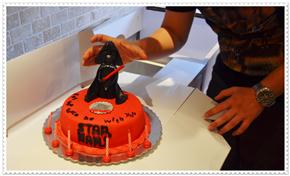 star wars - darth vader cake