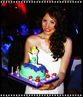 tinkerbell peri kızı pasta