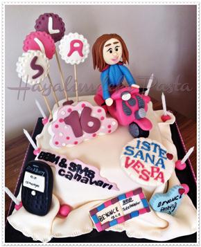 vespa cake