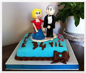 wedding anniversary cake